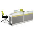 T Form leicht zu montieren Aluminium und Holz Office Low Partitionen